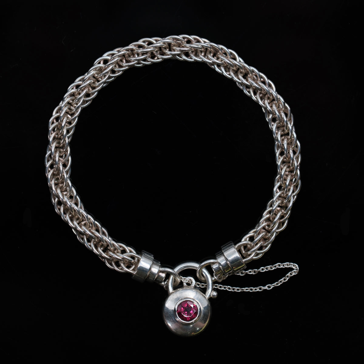 Milky Way – handmade sterling silver bracelet by Matthew Street Jewellery