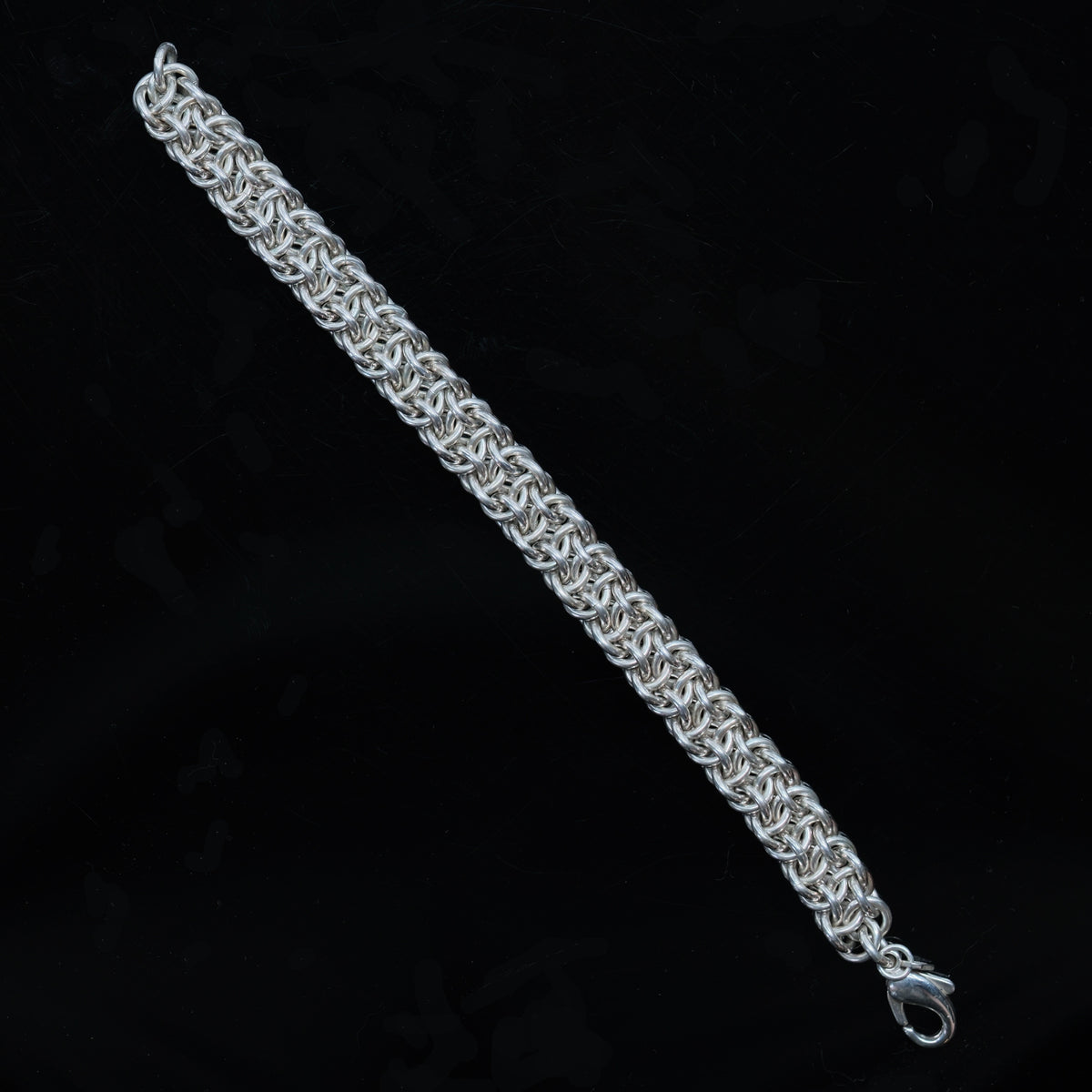 Greekrope – handmade sterling silver bracelet by Matthew Street Jewellery, view 2