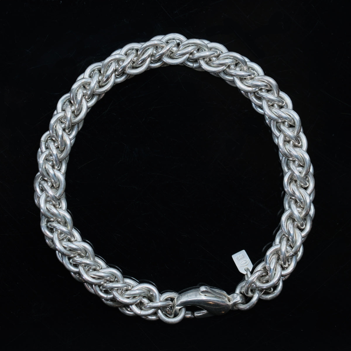 Greekrope – handmade sterling silver bracelet by Matthew Street Jewellery