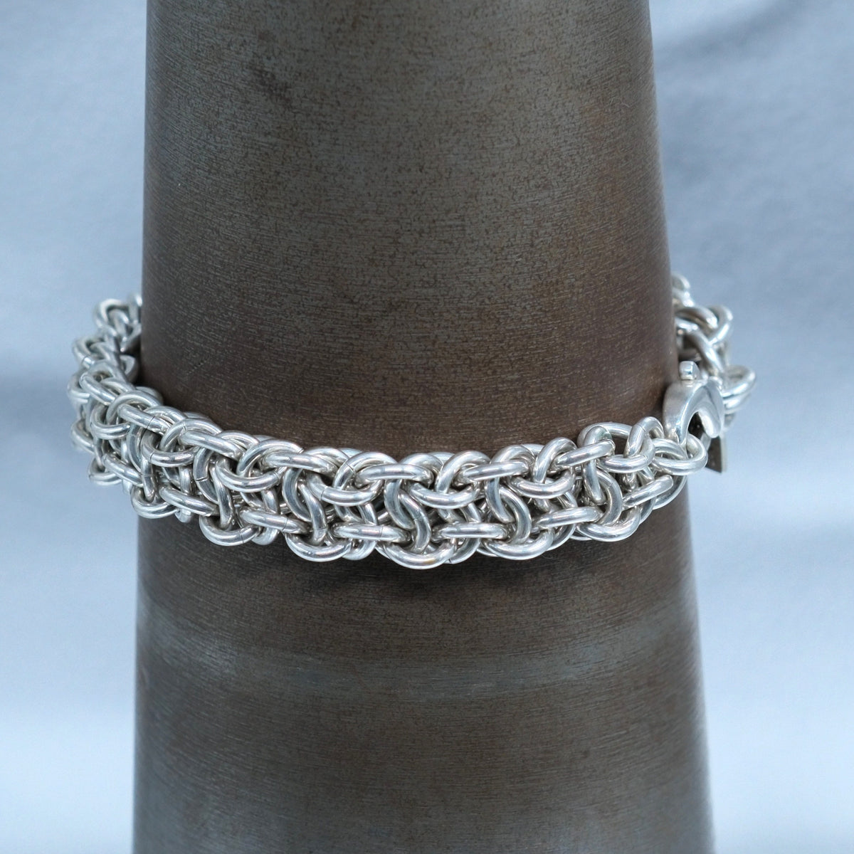 Greekrope – handmade sterling silver bracelet by Matthew Street Jewellery, view 3