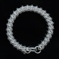 Silver-Wyrm – handmade sterling silver bracelet by Matthew Street Jewellery