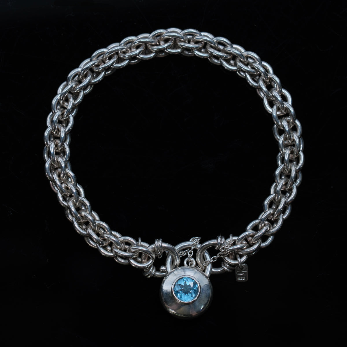 Celestial Harmony – handmade sterling silver bracelet by Matthew Street Jewellery