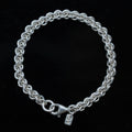 Thrice – handmade sterling silver bracelet by Matthew Street Jewellery