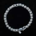 Orbital – handmade sterling silver bracelet by Matthew Street Jewellery