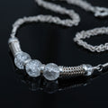 Quartz Necklace – handmade sterling silver necklace by Matthew Street Jewellery