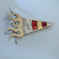 Section of the Sun – handmade gold & silver brooch by Matthew Street Jewellery