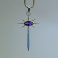 Eye of God – handmade sterling silver pendant by Matthew Street Jewellery