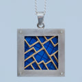 Processor – handmade gold & silver pendant by Matthew Street Jewellery