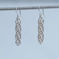 Milky Way Earrings – handmade sterling silver earrings by Matthew Street Jewellery