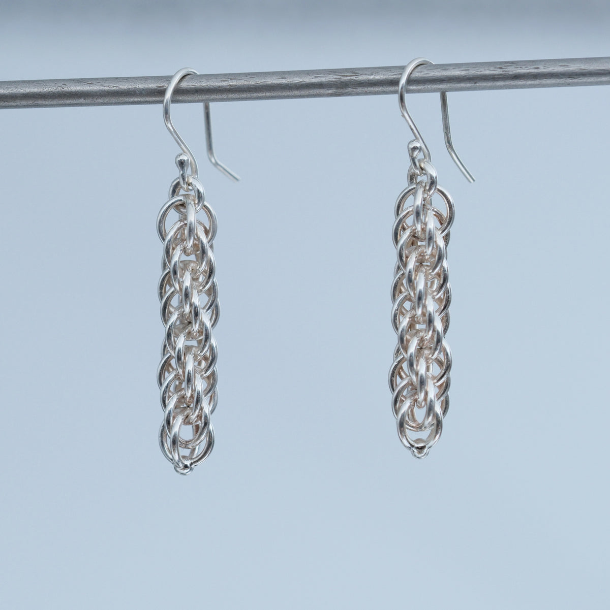 Milky Way Earrings – handmade sterling silver earrings by Matthew Street Jewellery