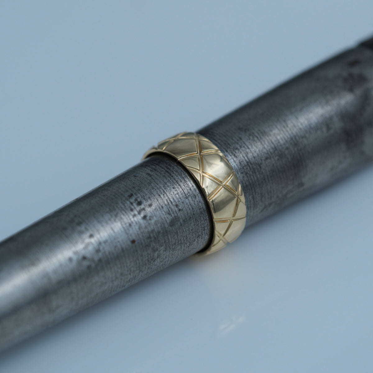 Pentangle – handmade 18ct gold ring by Matthew Street Jewellery, view 3