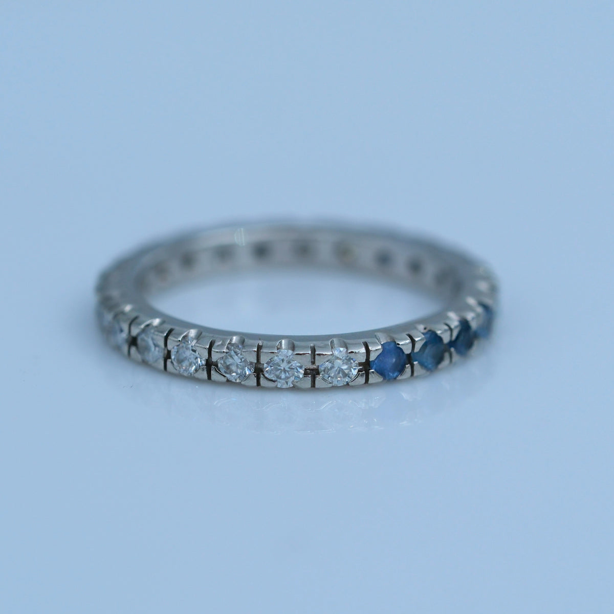 Eternity Band – handmade platinum ring by Matthew Street Jewellery